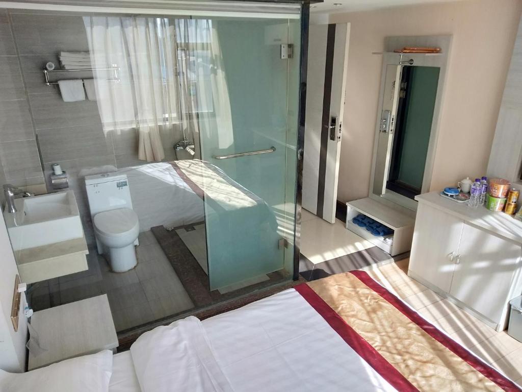 Koupelna v ubytování Juli Boutique Hotel