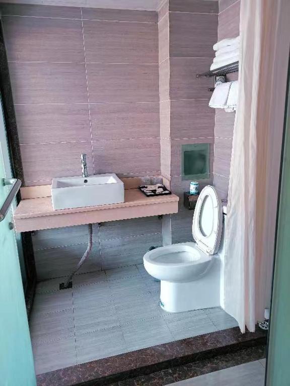 Koupelna v ubytování Juli Boutique Hotel