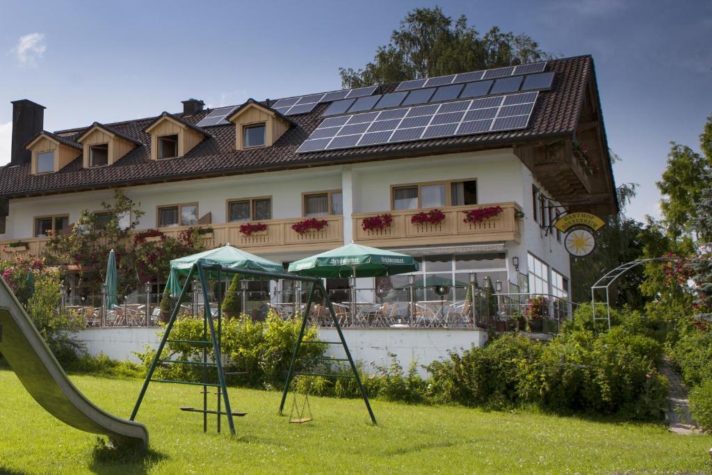 Zahrada ubytování Gasthof Sonnenheim