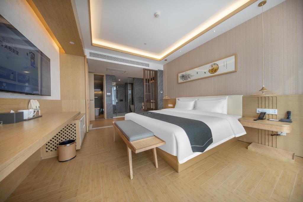 Zhengding的住宿－建国璞隐酒店(石家庄正定古城店)，相簿中的一張相片