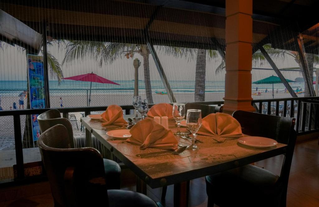 Restaurace v ubytování JKAB Beach Resort