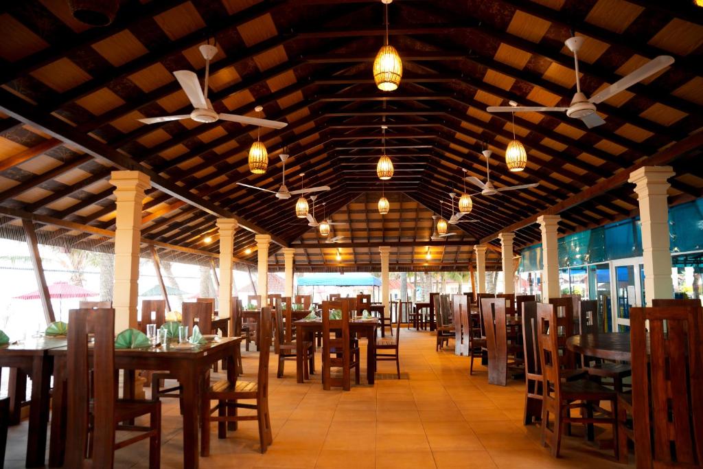 Restaurace v ubytování JKAB Beach Resort
