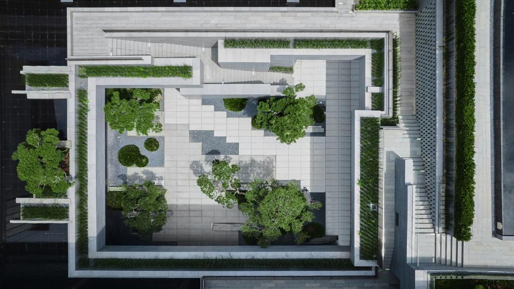 Zahrada ubytování Banyan Tree Suzhou Shishan