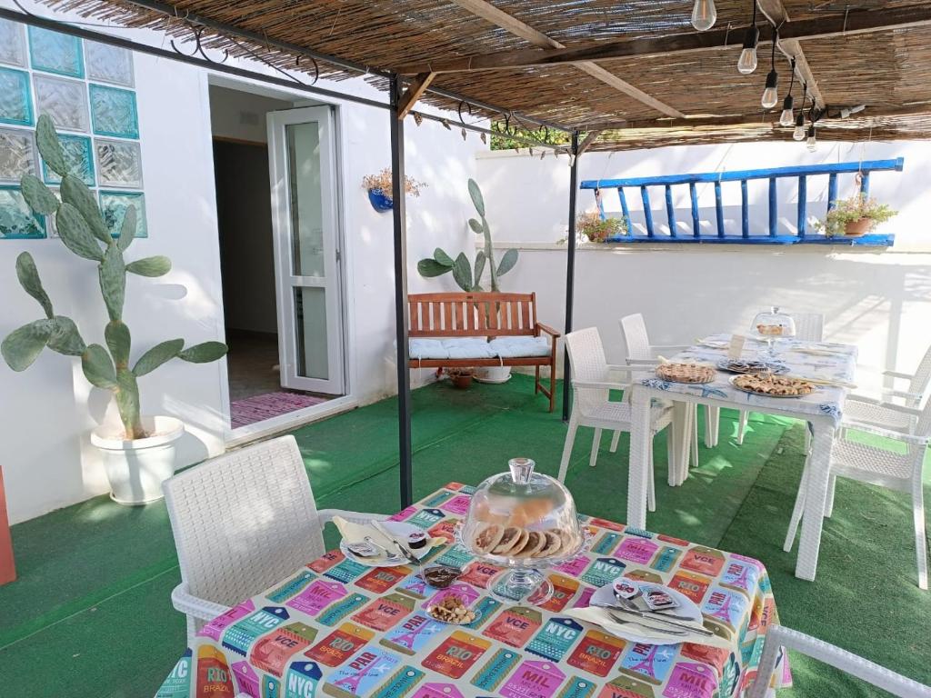 Posezení v ubytování B&B il MENHIR