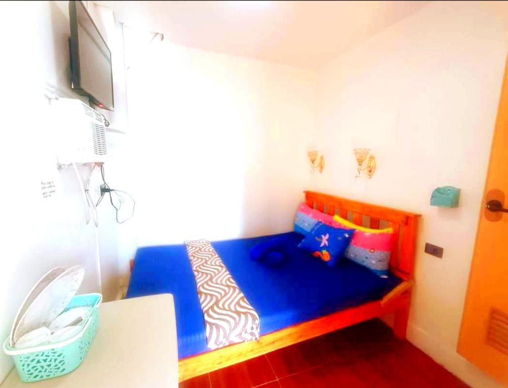 Postel nebo postele na pokoji v ubytování MJ Home