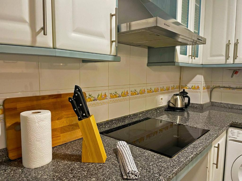 Kuchnia lub aneks kuchenny w obiekcie Apartamento Armas - Ole Solutions