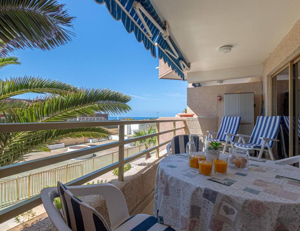 Balkón alebo terasa v ubytovaní Atlantic Pearl Apt By Dream Homes Tenerife