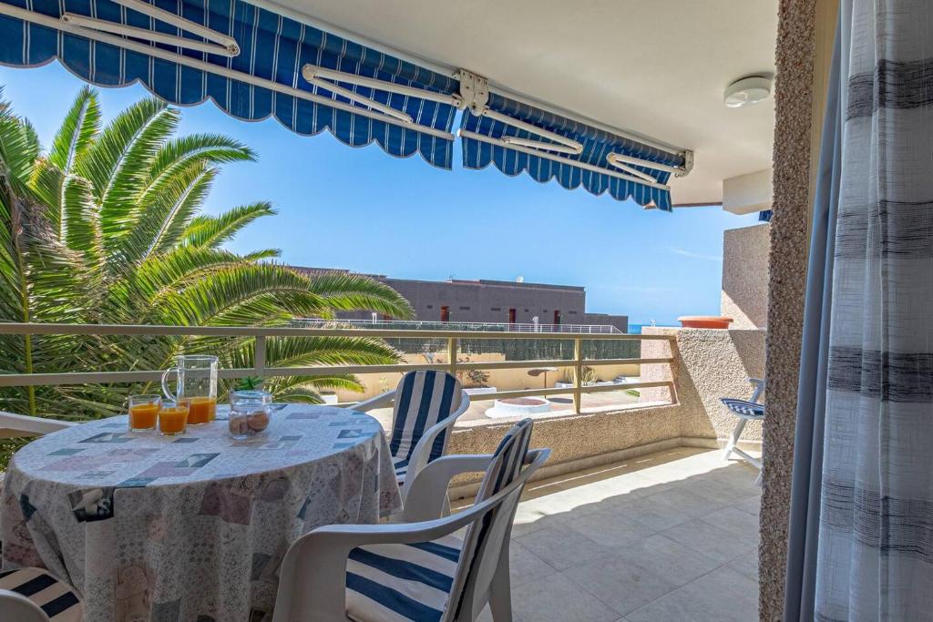 Balkón alebo terasa v ubytovaní Atlantic Pearl Apt By Dream Homes Tenerife