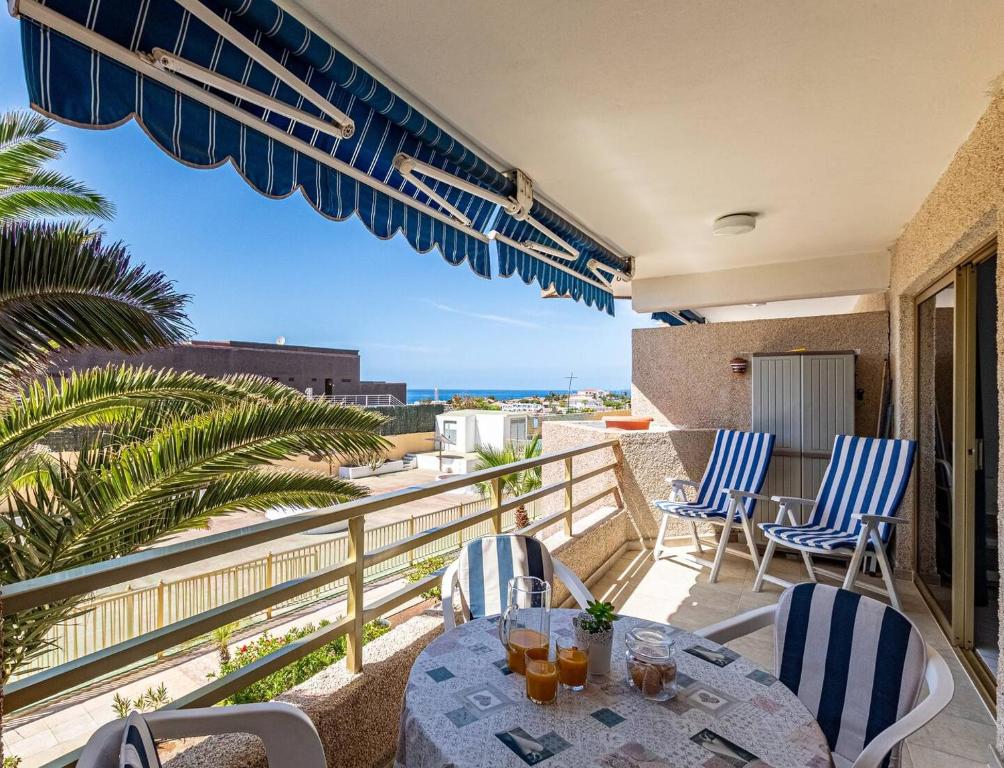 Balkón alebo terasa v ubytovaní Atlantic Pearl Apt By Dream Homes Tenerife