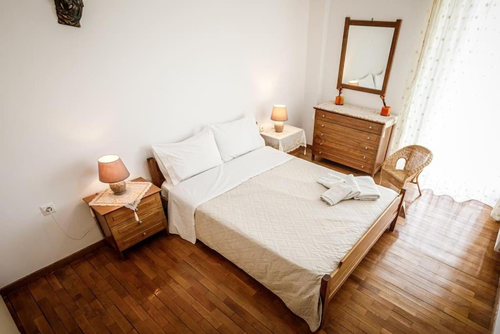 Posteľ alebo postele v izbe v ubytovaní Beautiful new 70m² apartment near everything