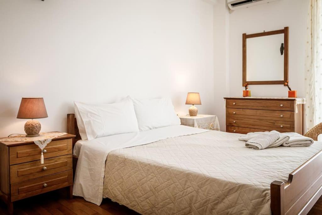 Posteľ alebo postele v izbe v ubytovaní Beautiful new 70m² apartment near everything