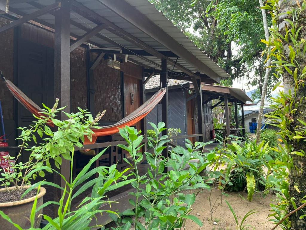 Zahrada ubytování The Station Tioman