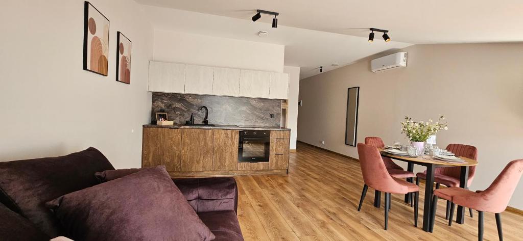 Kuchyň nebo kuchyňský kout v ubytování Arkady House