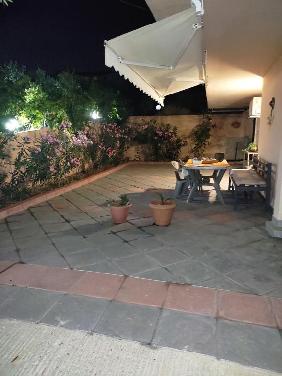 Patio nebo venkovní prostory v ubytování Georgia's apartment