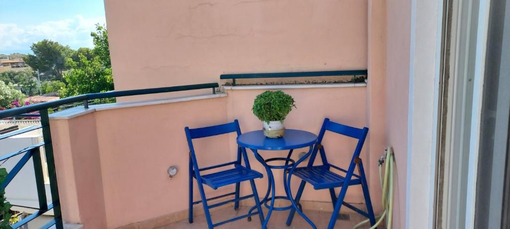 Balkón alebo terasa v ubytovaní Anastacias Apartment