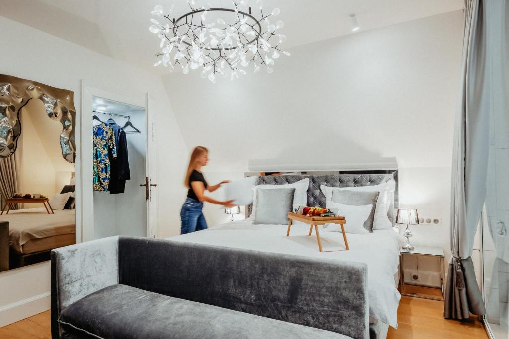 Dom Ogrodnika Boutique - Appartement 1 Chambre De Luxe Avec Vue Sur Jardin