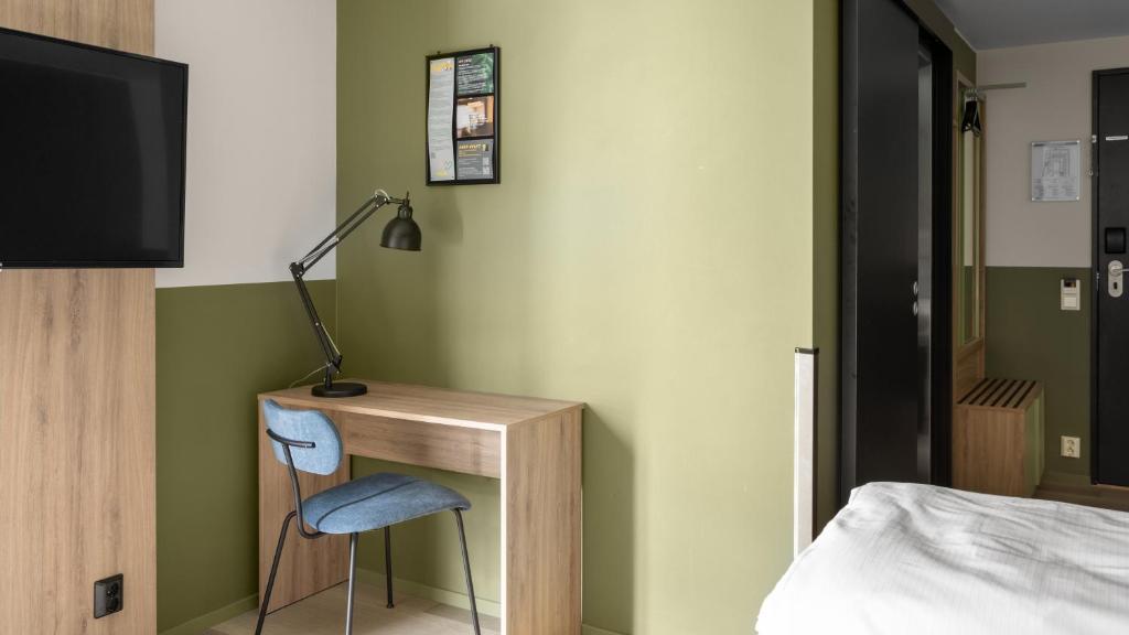 TV a/nebo společenská místnost v ubytování Comfort Hotel Trondheim
