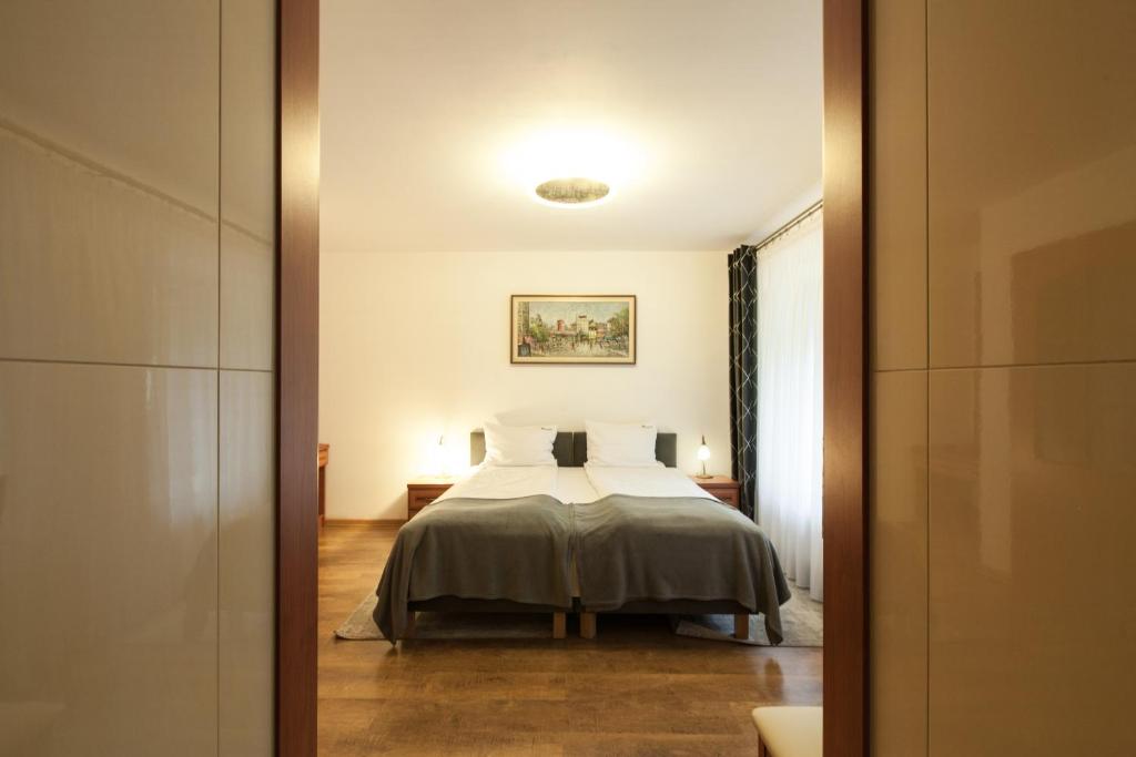 Postel nebo postele na pokoji v ubytování HOTEL I RESTAURACJA BROCHÓW