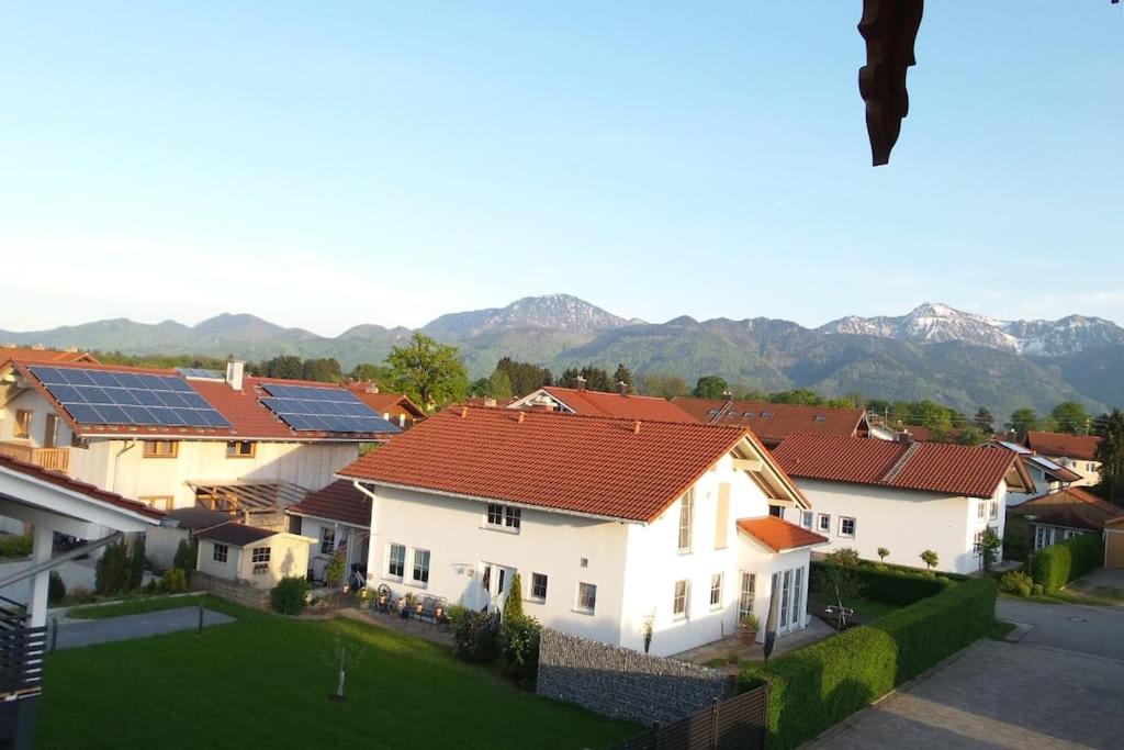 Nespecifikovaný výhled na hory nebo výhled na hory při pohledu z apartmánu