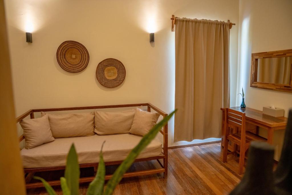 Posezení v ubytování Jambiani Villas