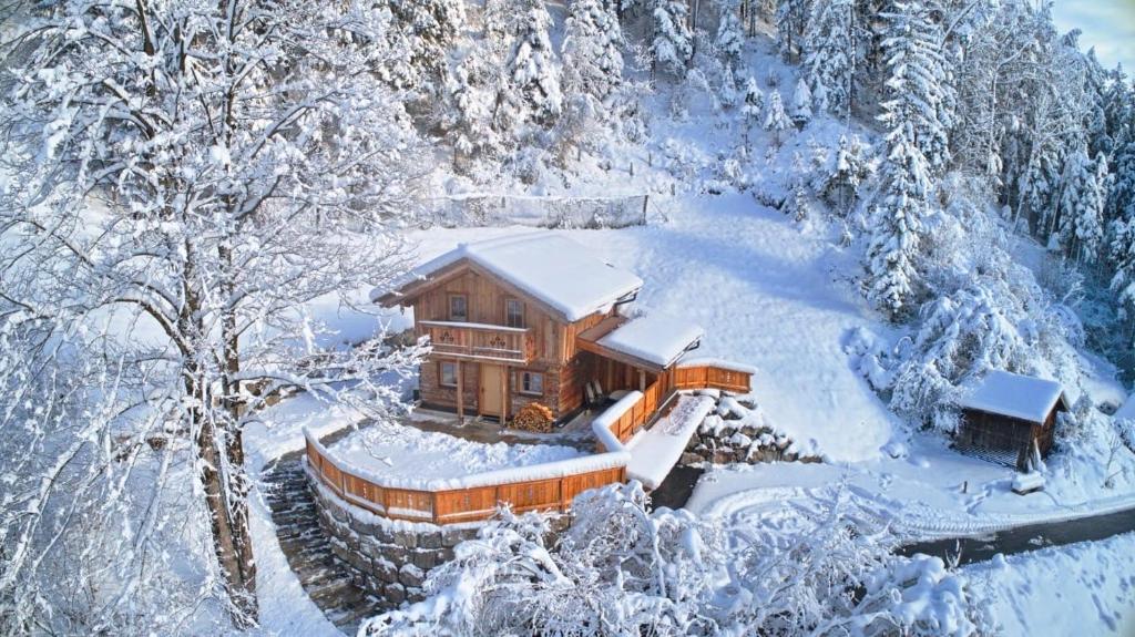 Chalet Haarberg v zimě
