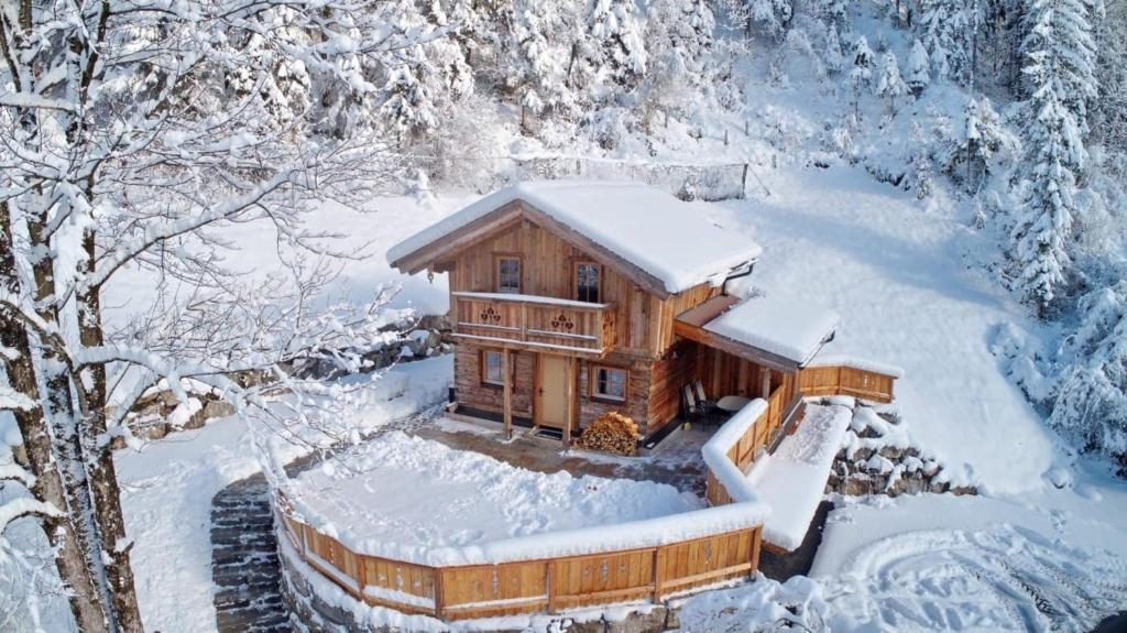 Chalet Haarberg v zimě