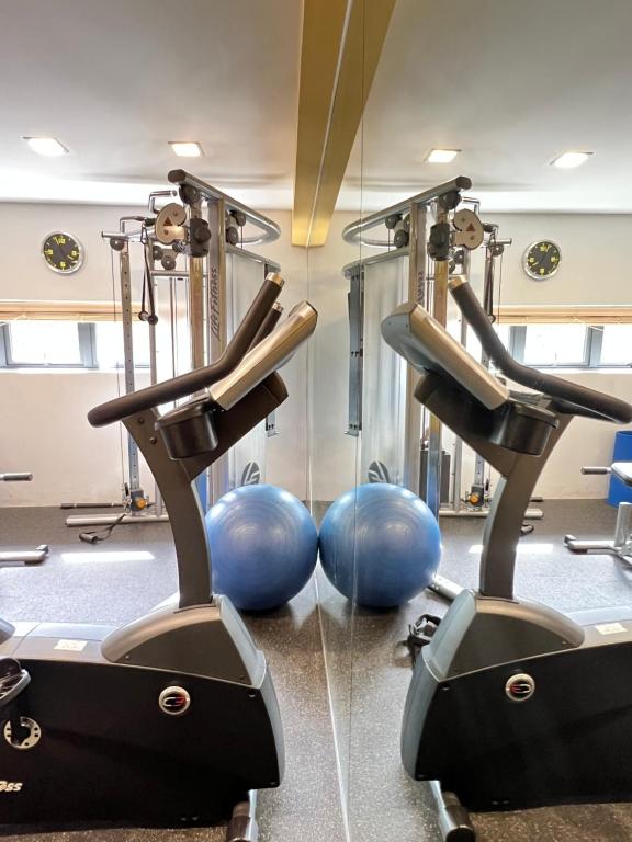 Fitness centrum a/nebo fitness zařízení v ubytování D'Hotel Singapore managed by The Ascott Limited