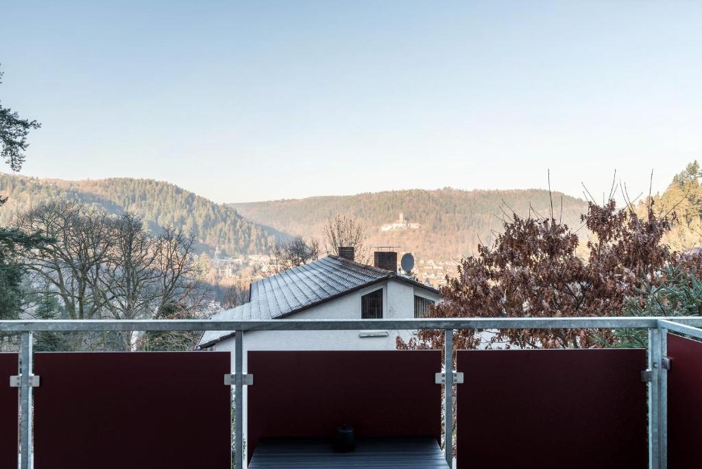 Nespecifikovaný výhled na hory nebo výhled na hory při pohledu z apartmánu