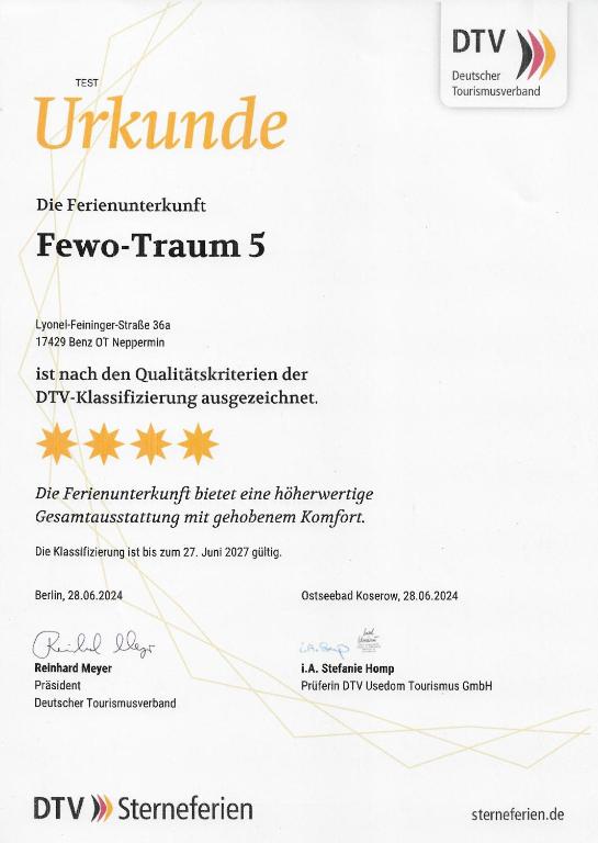 a rejection letter for a dmg mori consultantiven trauma document at Fewo Traum in Neppermin