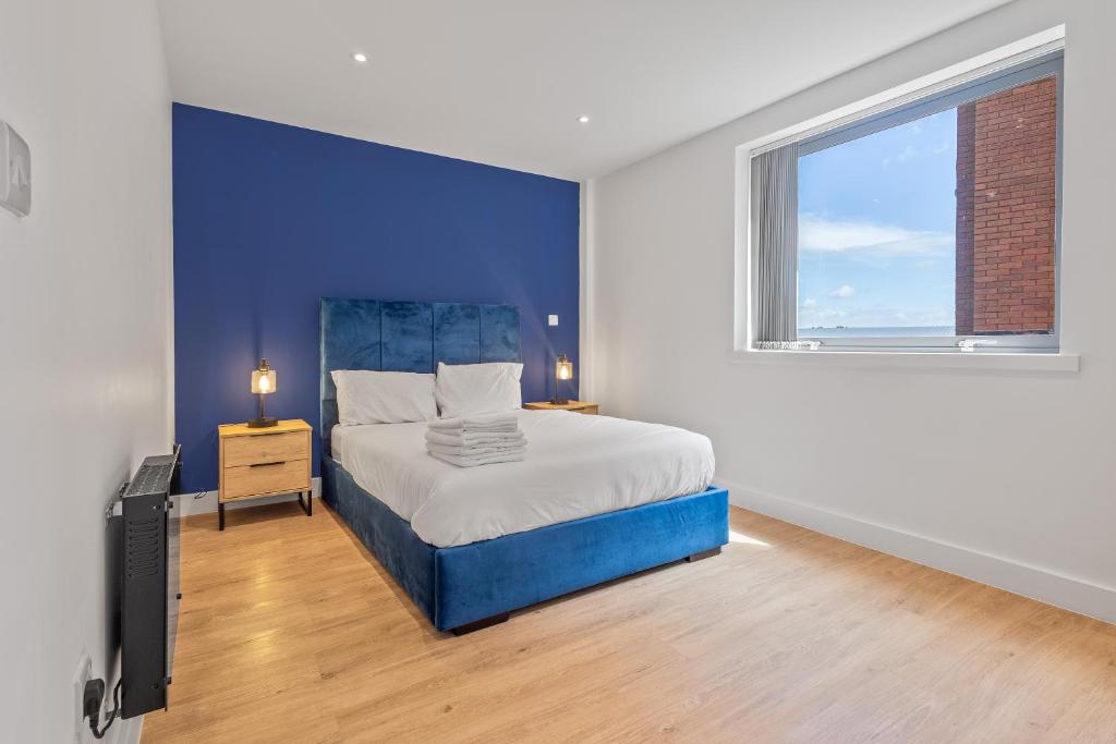 Postel nebo postele na pokoji v ubytování NEC BHX Airport HS2 Resorts World