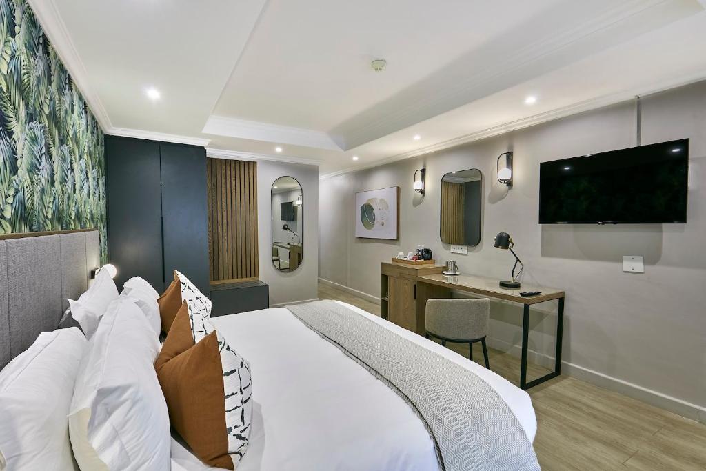 TV a/nebo společenská místnost v ubytování Cresta Thapama Hotel