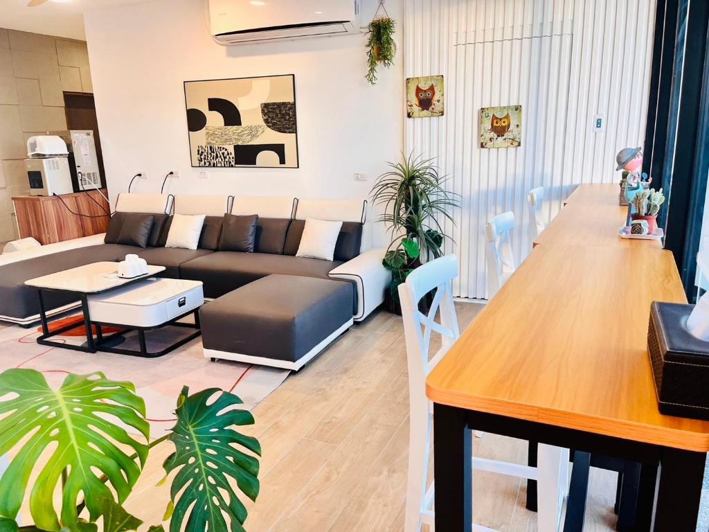 Posezení v ubytování Rockhand Homestay