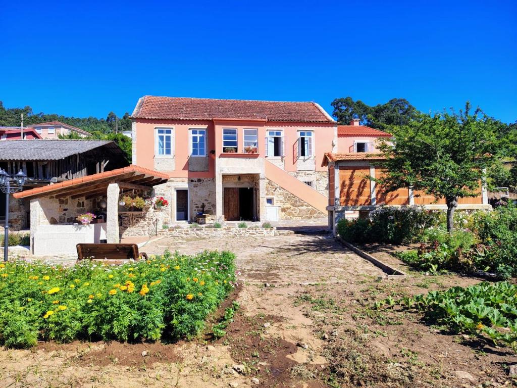 Κήπος έξω από το Casa Folhas Novas