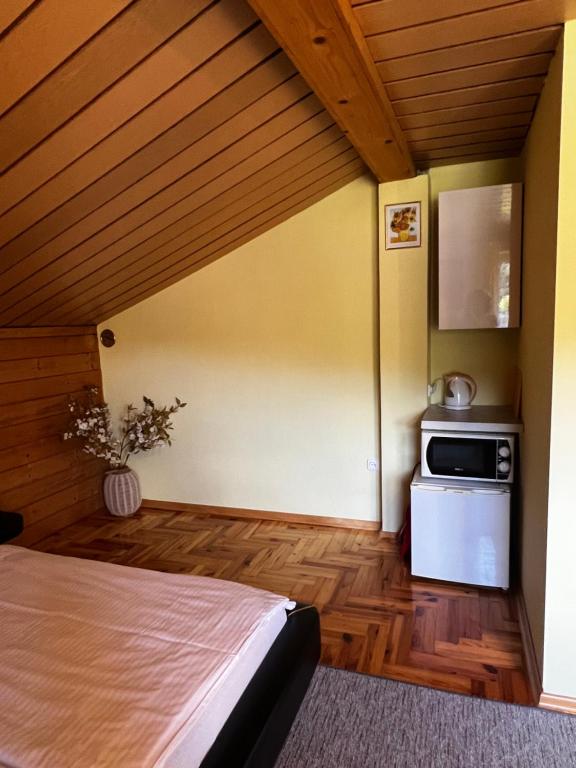 Kuchyňa alebo kuchynka v ubytovaní Apartamenty pokoje INA