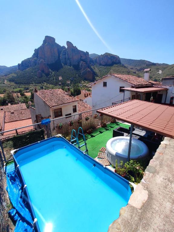 The swimming pool at or close to Casa Terzia a 10 min de Logroño