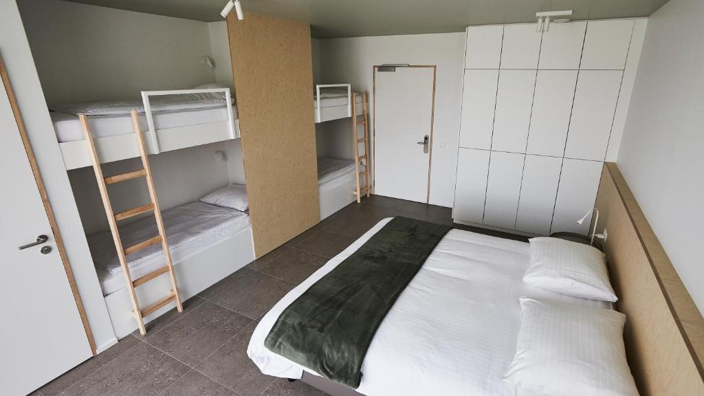Postel nebo postele na pokoji v ubytování Het Kasterhuis