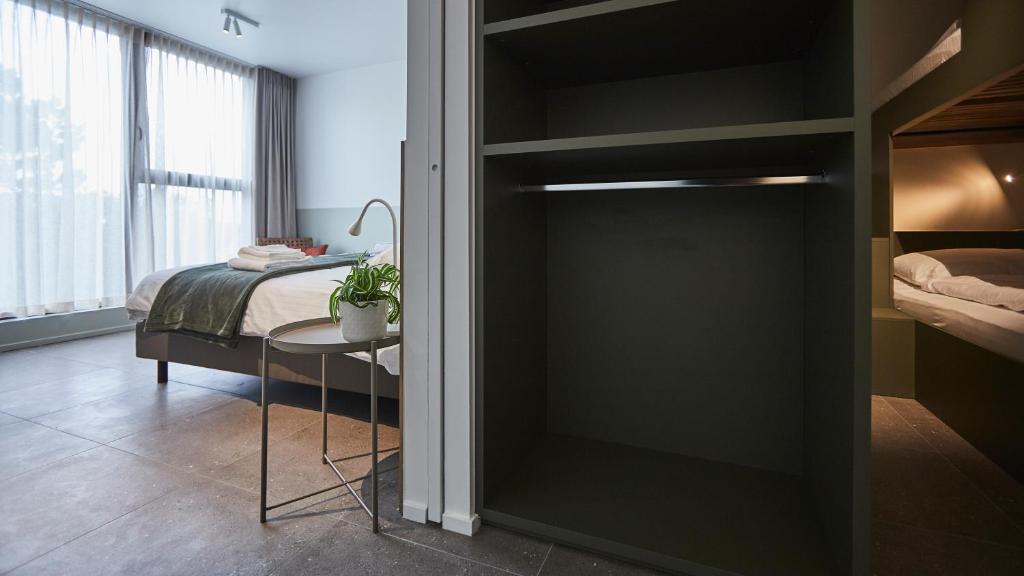 Postel nebo postele na pokoji v ubytování Het Kasterhuis