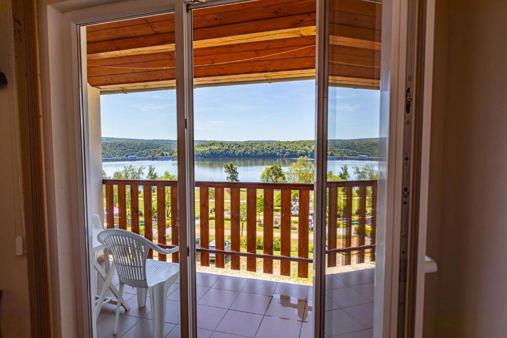 Balkón nebo terasa v ubytování Hotel Sobol