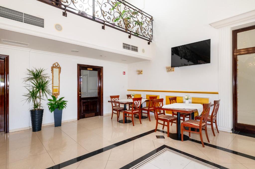 TV a/nebo společenská místnost v ubytování Guest Accommodation Atrium Gulin