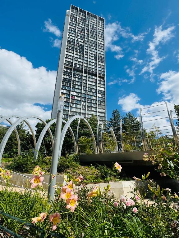 Zahrada ubytování Paris La Défense Studio