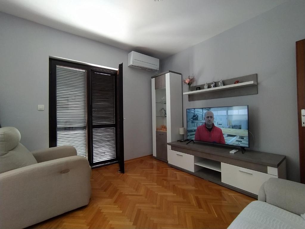 TV a/nebo společenská místnost v ubytování Milana