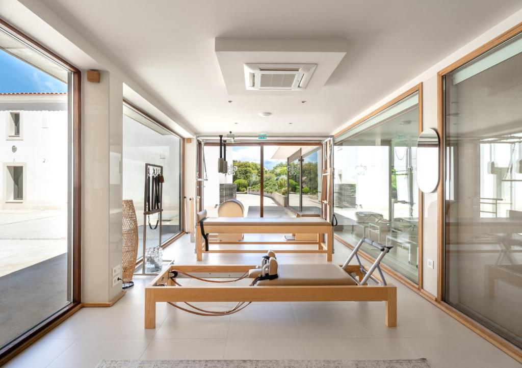 Posezení v ubytování La Villa Calvi