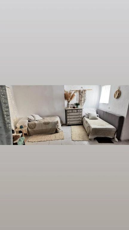 Posezení v ubytování Casa Juana