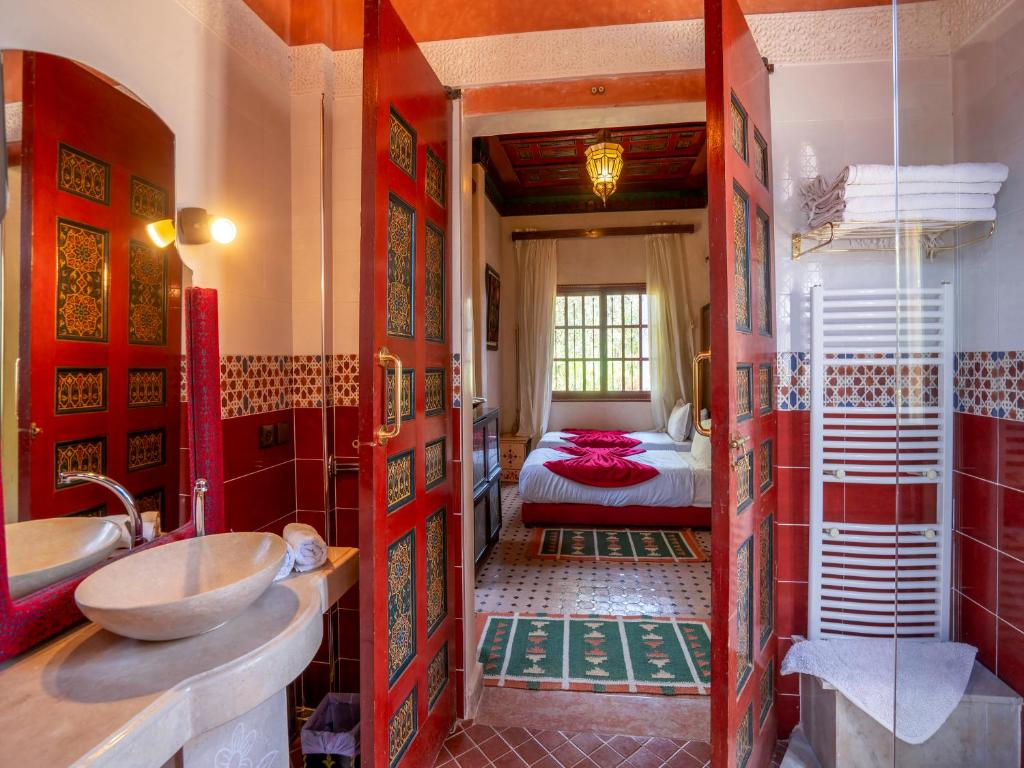 Koupelna v ubytování Clé De Sol Riad & SPA
