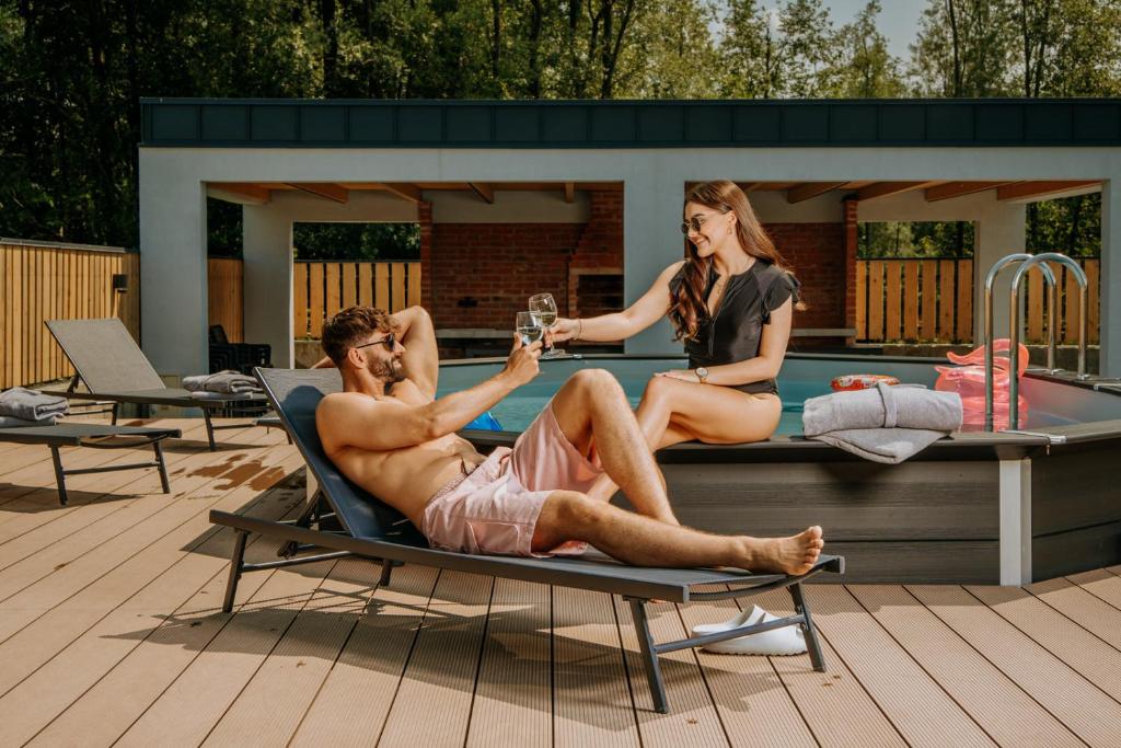 Hostia v ubytovaní APARTAMENTY NOVA BIAŁKA