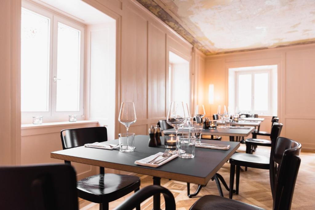 Posezení v ubytování Post Hotel Löwe Mulegns