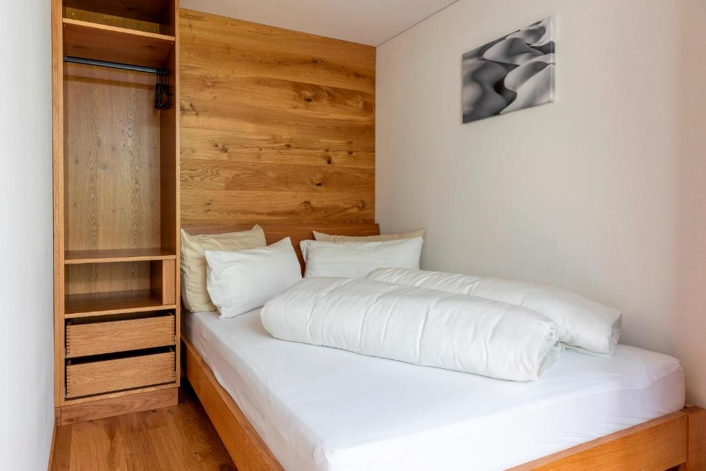 Postel nebo postele na pokoji v ubytování Haus Valisera