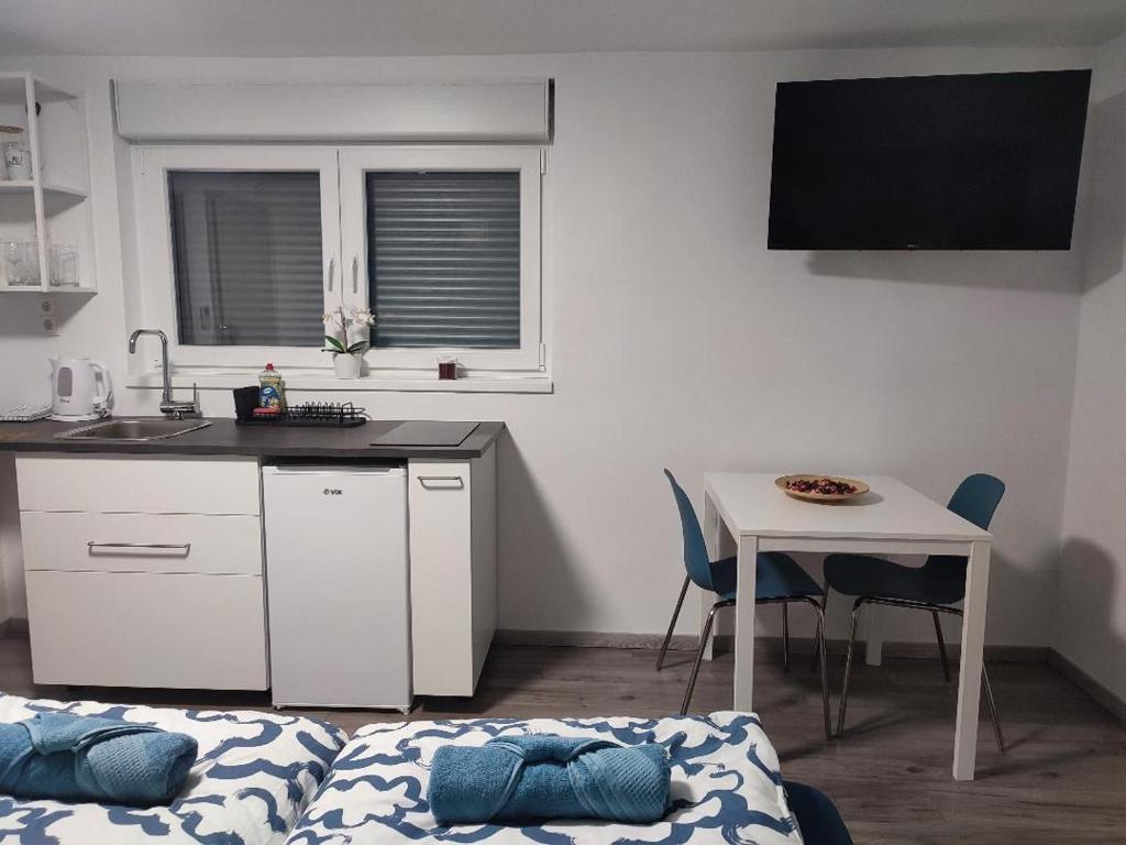 Kuchyň nebo kuchyňský kout v ubytování Tilka`s house