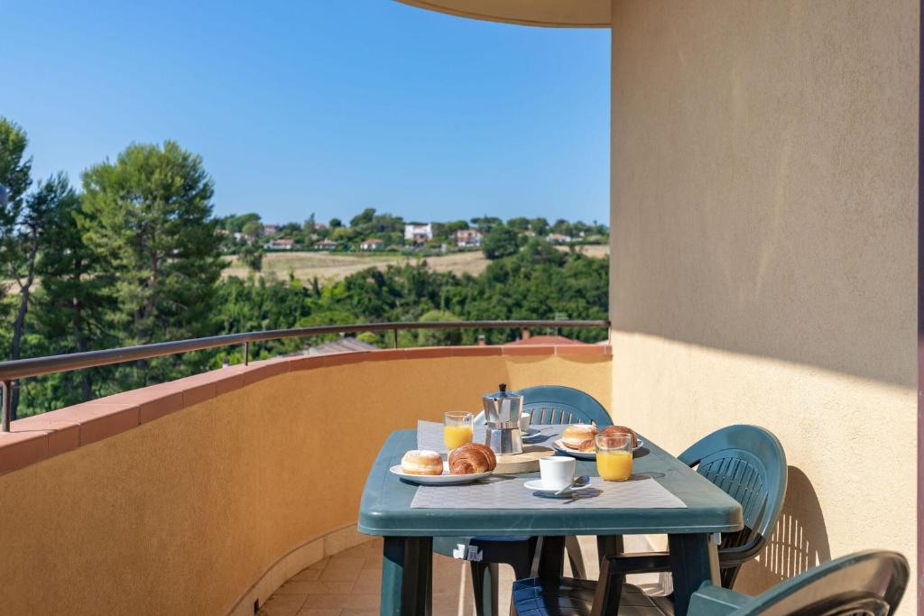 Balkon lub taras w obiekcie Italian Experience-Numana Suite Apartment