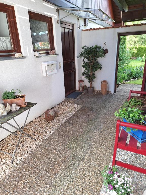 Zahrada ubytování Ferienchalet Hechingen